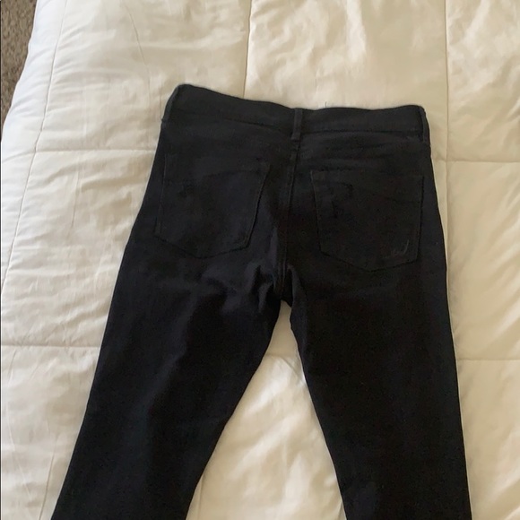 EXPRESS distressed black denim - Picture 3 of 3